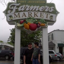 Dimensional Market Sign