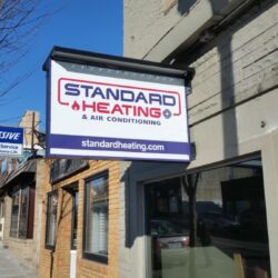 Exterior Business Wall Blade Sign