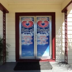 Church Door And Window Decals