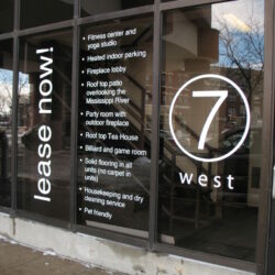 Condo Window Graphics