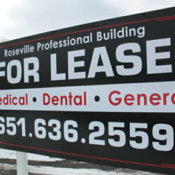 Custom Leasing Signage