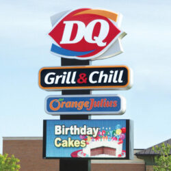 Digital Franchise Sign