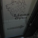 Frosted Business Door