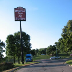 Hotel Pole Sign