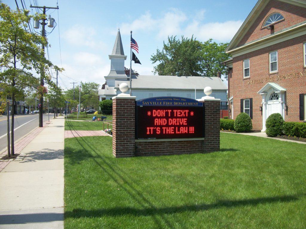 Fire Department Sign