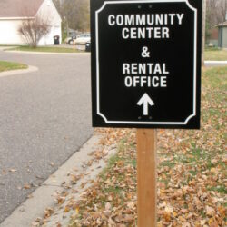 Outdoor Directional Signs