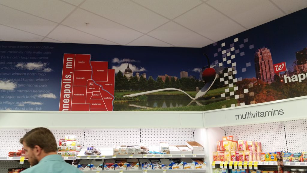 Retail Store Custom Local Mural