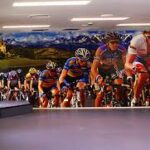 Vibrant Bicycle Mural