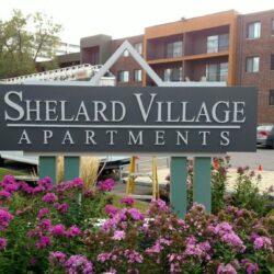 Village Apartment Custom Signs