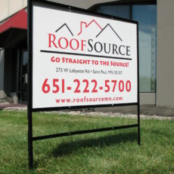 Custom Metal Business Sign