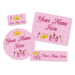 Custom Princess Name Labels